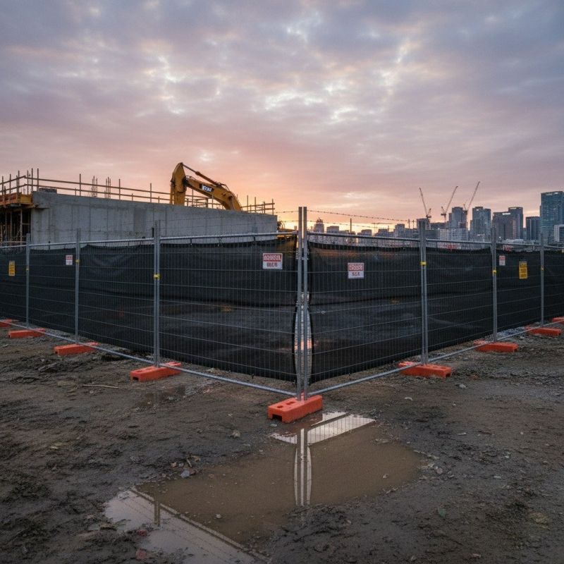 Silt Fence Installation